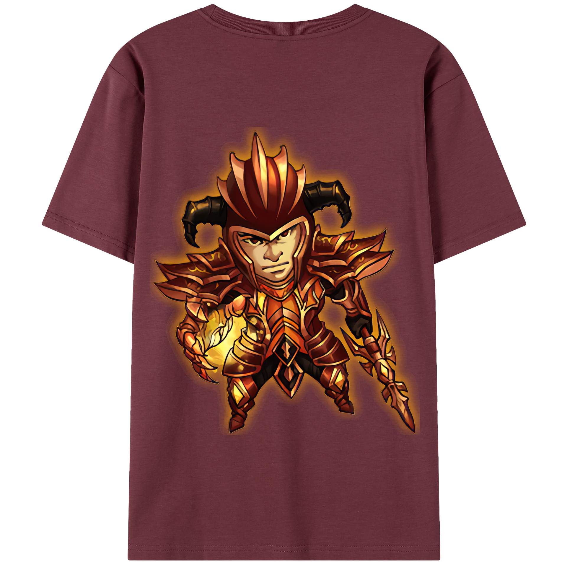 リーグ・オブ・レジェンド League of Legends LOL 綿100％半袖Tシャツ（背面プリント）